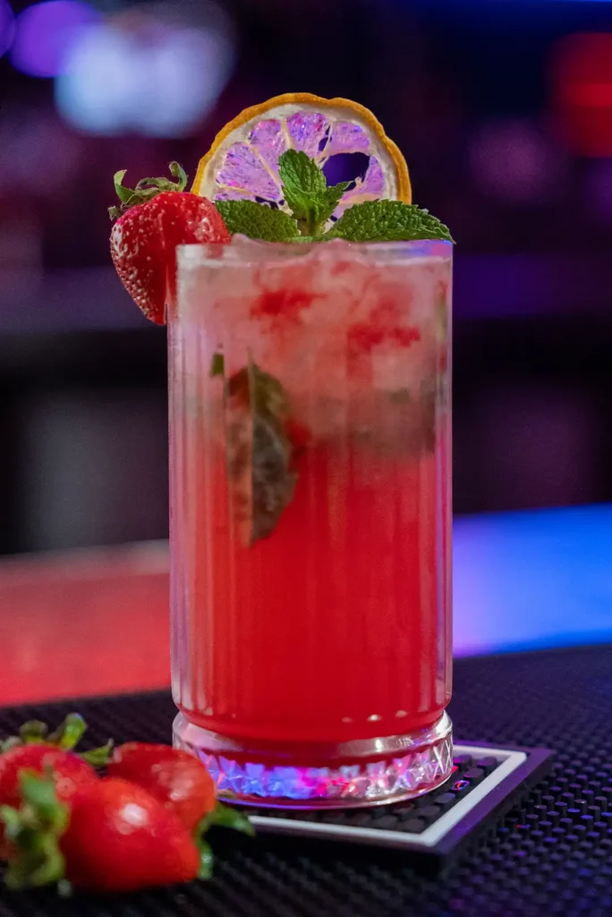 Siete de Copas Mixología Mojito de Fresa